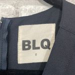 BLQ Pleated Navy Romper Blue Size 0 Photo 5