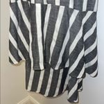 Cozy Casual  Asymmetrical Black and White Dress Photo 3