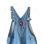 Vintage Winnie The Pooh Embroidered Denim Jean Overalls size medium Blue Photo 4