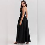 House Of CB HOUSE OF‎ CB 'Lova' Black Corset Maxi Ball Gown Dress sz M NWOT Photo 9