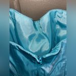 Jessica McClintock  Gunne Sax Vintage Strapless Lace-up Corset Flouncy Skirt 7/8 Photo 4