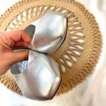 Birdies  Crane Flats in Metallic Silver Leather Size 8 Photo 10