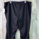 Bar III Bar lll Size 3X Faux Pleather Pull On Pants Stretch Waistband Zipper Pant Legs Photo 4
