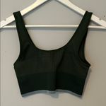 Outdoor Voices Green Ribbed Leggings and Sports Bra Photo 1