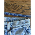 Topshop Women’s Distressed Straight Leg Editor Button Fly Jeans Size 26 L0568 Photo 8