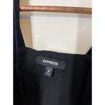 EXPRESS Y2k Black Velvet Babydoll Top Sz 0 Whimsigoth Witchy Fairy Grunge Flowy Photo 5