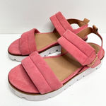 Kenneth Cole Sandals Womens Size 8 Pink Puff Leather Upper Platform Photo 0