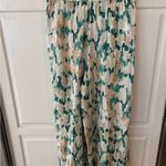 Maeve Anthropologie  black and white white polka dot‎ cropped wide leg pants. Photo 3