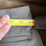 Liz Claiborne Audra Low Rise Waist Brown Straight Leg Dress Pants Sz 8P Pleated Photo 13