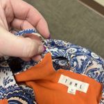 THML Luceea Davis shift dress with full orange liner and spaghetti straps size M Photo 6