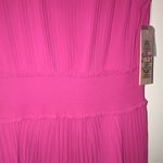 Nanette Lepore - Nanette By  Pleated A-Line Dress Women's Pink 8 Photo 10