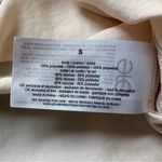 Sam Edelman Cream Flutter Sleeve Blouse Top Small Photo 6