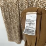 Old Navy  Brown Smocked Mesh Mini Dress Defined Waist Tie Shoulder Size 3X Photo 10