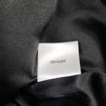 Spiegel Vintage  Black Silver Metallic 3 Button Double Breasted Peacoat Size 10 Photo 6