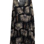 Everly Dress Women M Black Floral Tank Summer Mini Lined Lace Boho Feminine Size M Photo 0