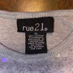 Rue 21 clear sequin grey tank top - size XL Photo 1