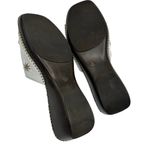 st. john's bay ST JOHN’S BAY WHITE STARFISH DESIGN SLIDE ON SANDALS SIZE 10M Photo 3