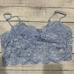 SheIn Periwinkle Color Lace Top Photo 1