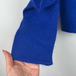 Endless Rose  Blue Crew Neck Sweater with Cut Out Sleeves Size Large Photo 5