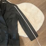 Y2K Newport News Black Leather Jacket Size S Photo 8