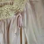 Diane Von Furstenberg VTG Diane Von‎ Furstenberg Vintage Nightgown Dressing Gown Medium Pink Lace Photo 5