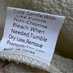 SheIn Small Puffy Cream/Light beige 3/4 sleeve bottom tie Cropped Shrug Photo 8