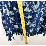 Blue Island Swimsuit Cover Up Dress Womens Medium Blue Floral Beacy Vacation Photo 7