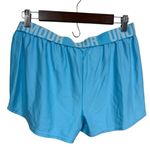 Under Armour HeatGear Women's Blue Compression Running Training Shorts Medium Photo 1