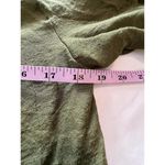 Olive Green Boho Lace Crochet Peasant Blouse Tunic Top Women’s Size Medium Photo 9