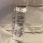 Good American  Distressed Denim Mini Skirt White Size 22 Photo 5