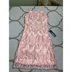 Lulus  Making Magic Blush Pink Fringe Lace-Up Mini Dress, size XS Photo 2