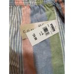 Como vintage Pastel Striped Drawstring Shorts - Women's XL - NWT Photo 4