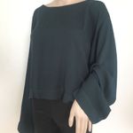 Anthropologie Cloth & Stone Tie Back Long Sleeves Top Photo 0