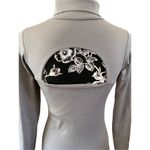 Nwt Haola Turtleneck Dress Open Back Formal Workwear Cocktail Career Professional Gray Size M Photo 5