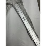 Garage Womans Pullover Sweater XS Gray Speckled Knit V Neck Long Sleeve Photo 7