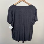 5th & Ocean NWT MLB Genuine Merchandise Philadelphia Phillies V-Neck T-Shirt Heather Grey Photo 4