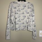 American Eagle Snoopy Long Sleeve Lounge Shirt Soft Medium Photo 3