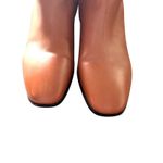 Valentino Garavani VALENTINO Knee High Leather Buckle Boots Brown Sz 40 (US 10) Photo 2