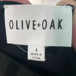 Olive & Oak Black Ribbed Bodycon Dress Photo 4