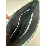 Street Level NEW with Tags Mirabella Metallic Sueded and Leather Wristlet Clutch Photo 8