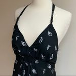 Scarlett  Black/White Halter Maxi Dress Photo 3