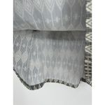 Ripskirt Womens Geometric Mini Wrap Skirt Size M Cream Beach Swim Cruise Pool Black Size M Photo 3