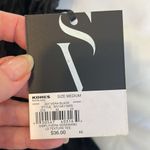 Simply Vera, Vera Wang Simply Vera NWT size M fully linedāblack velvet burnout long sleeve blouse top Photo 3