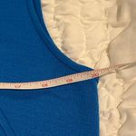 St. John cobalt blue wool blend sleeveless knit shift dress size 10 Photo 10