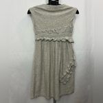 Anthropologie Knitted & Knotted Whirling Ruffles Sleeveless Wool Cashmere Sz XS Photo 4