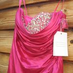 Mac Duggal STRAPLESS EMBELLISHED SWEETHEART NECKLINE SATIN GOWN Pink 6 Photo 8