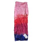Young Fabulous and Broke NWT Kit in Purple Rainbow Asymmetrical Wrap Maxi Skirt M Photo 4