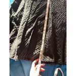 Notations  Womens Size Large Black Bell Shaped Skirt 100% Cotton Photo 2
