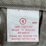 Vintage Coca Cola Snap Front Side Cargo Pocket Denim A Line Skirt Khaki‎ 6 XS Green Photo 10