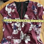 Anthropologie Yumi Kim Floral Print Cutout Jumpsuit Size M Date Night Bow Classy Photo 10